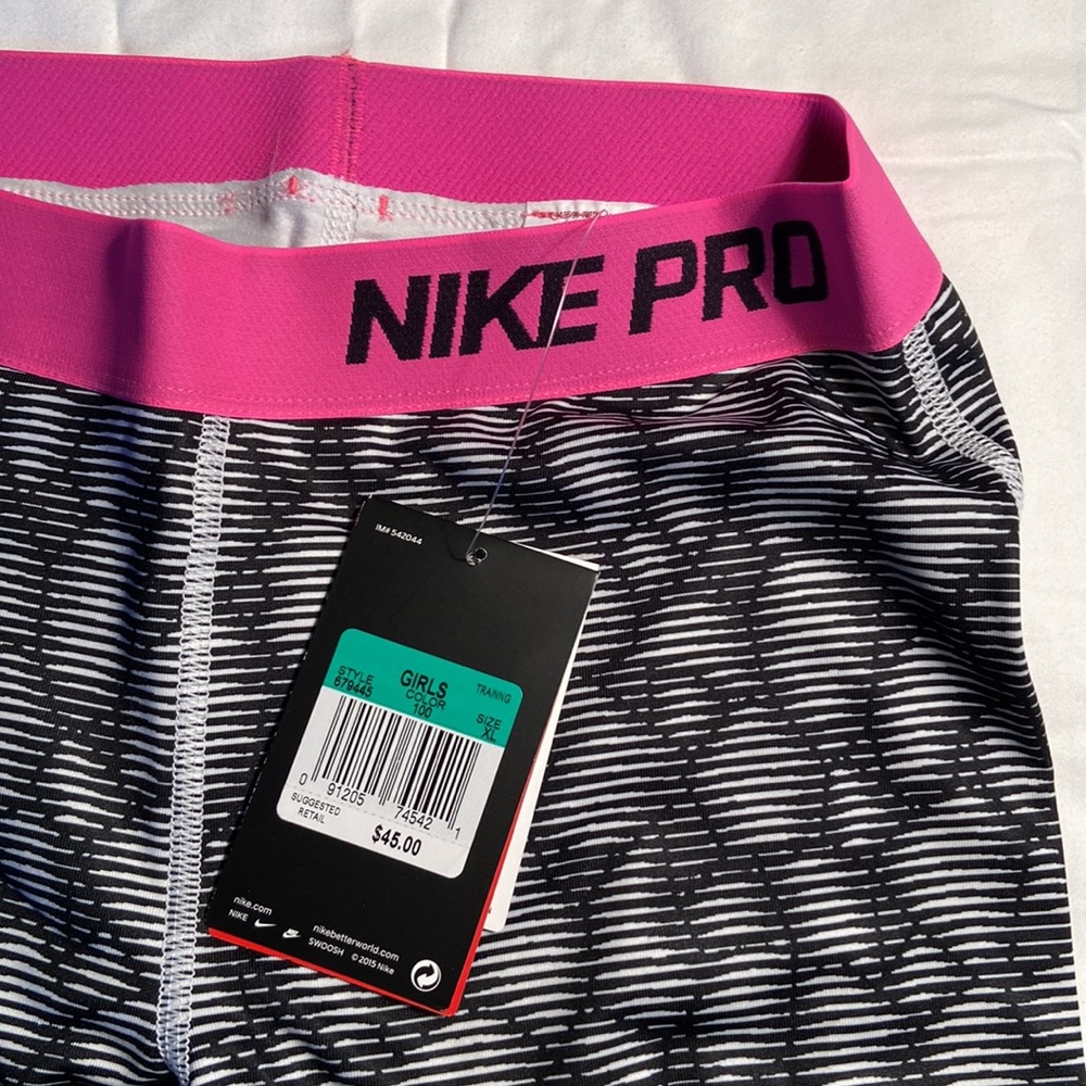 NWT Nike Pro Girls Warm Wear - Picture 3 of 5